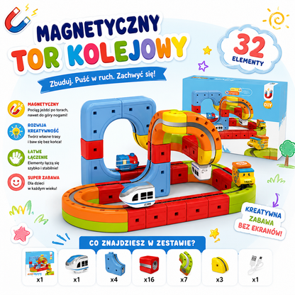 Orbitrax™ – Magnetyczny Pociąg Antygrawitacyjny STEM