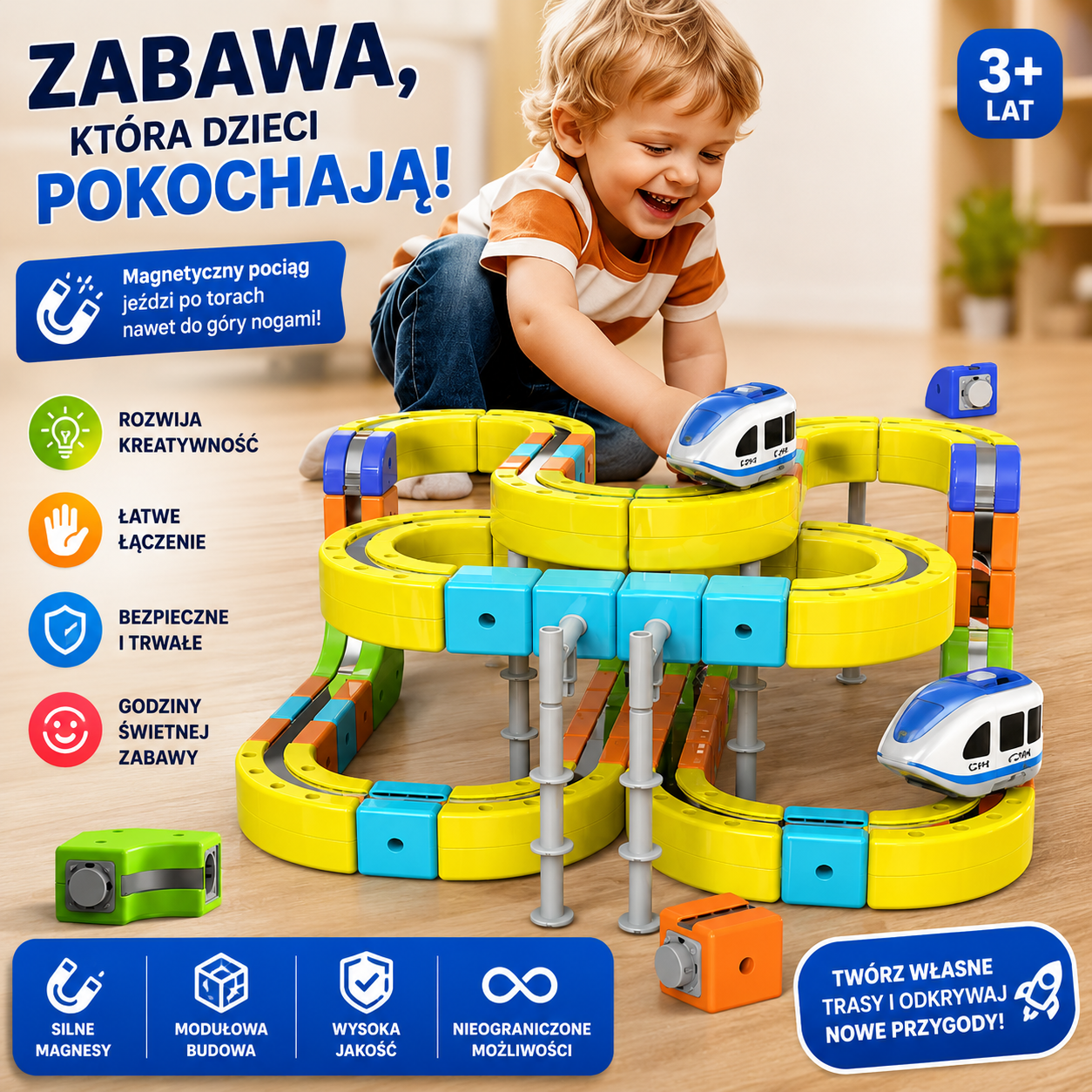 Orbitrax™ – Magnetyczny Pociąg Antygrawitacyjny STEM