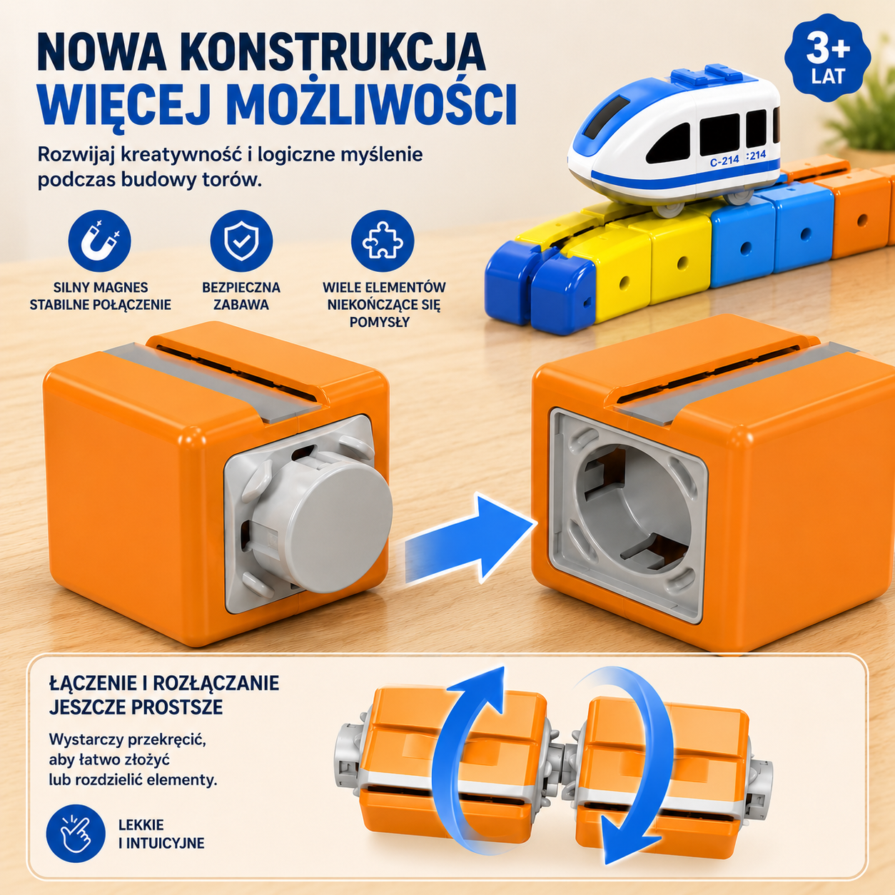 Orbitrax™ – Magnetyczny Pociąg Antygrawitacyjny STEM